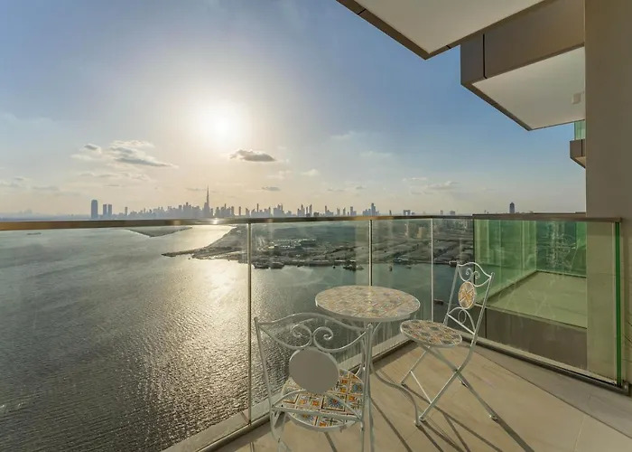 Maison Privee - Trendy Apt On The Creek W/ Superb Dubai Skyline Vw